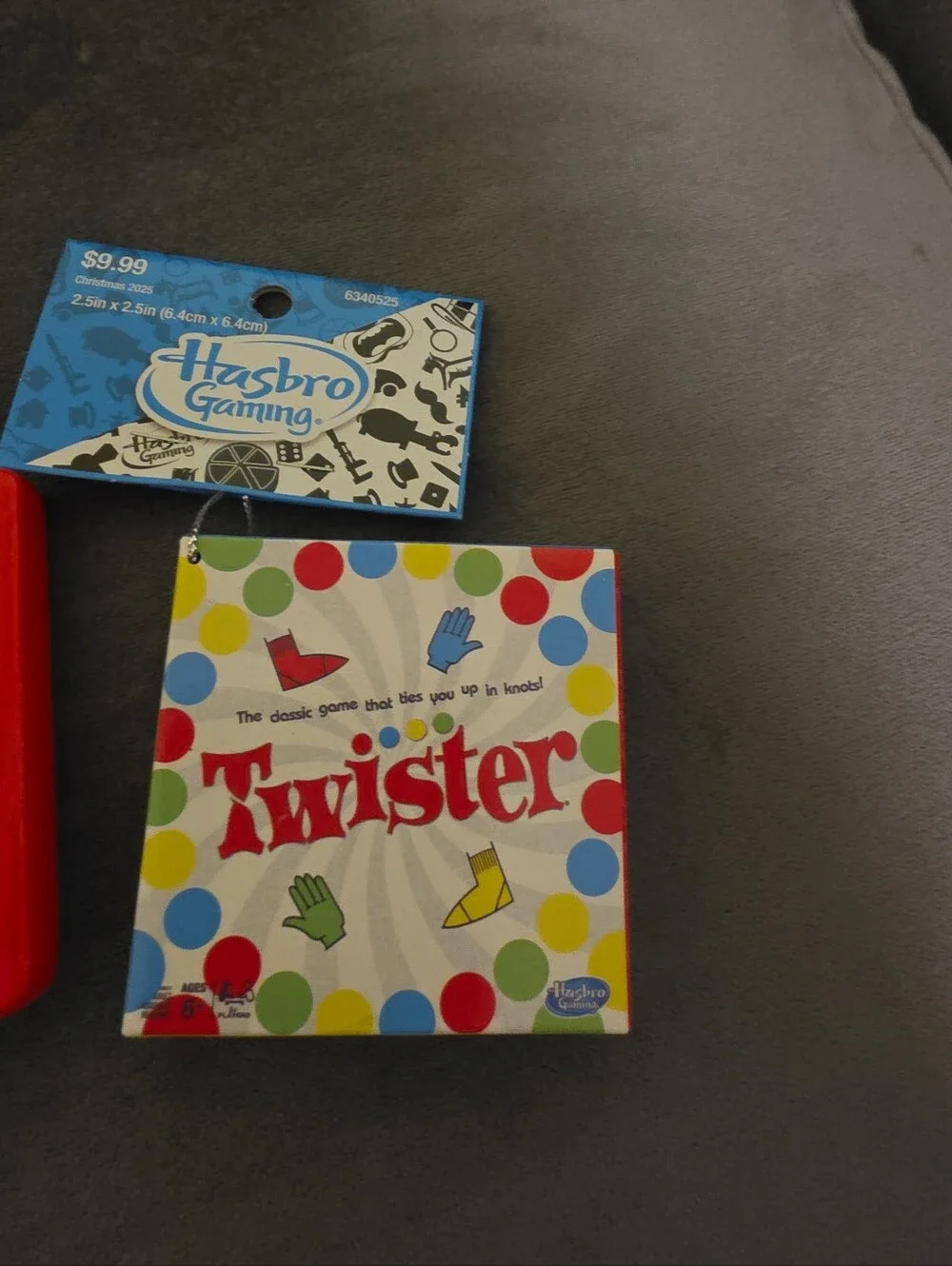 NWT Candy Land & Twister Game Boxes & Etch A Sketch Christmas Tree Ornaments